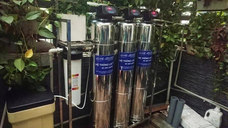 Máy xử lý nước nhiễm kim loại nặng