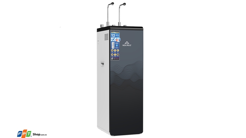 Máy lọc nước nóng lạnh RO Hydrogen Hòa Phát 12 lõi HPN669