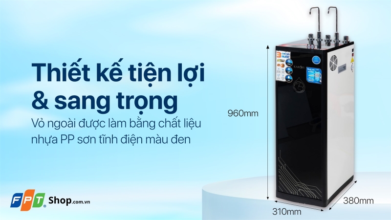 may loc nuoc nong lanh ro karofi 11 loi kad d66