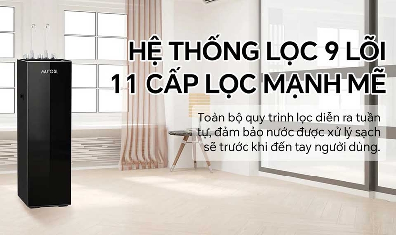 Máy lọc nước ion kiềm Mutosi - 04