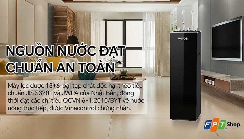 Máy lọc nước ion kiềm Mutosi - 01