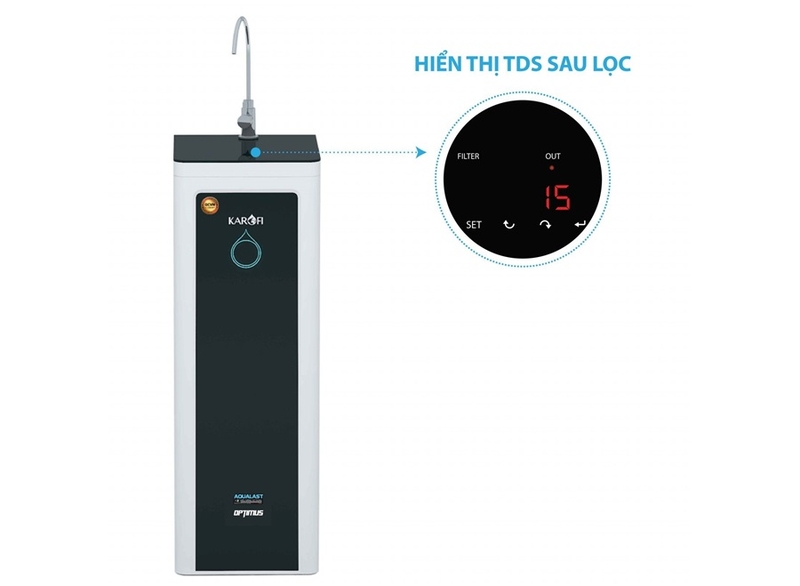 máy lọc nước karofi báo đèn đỏ 1