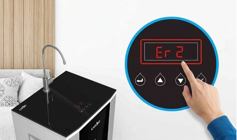 M&aacute;y lọc nước Karofi b&aacute;o lỗi Er 1 6