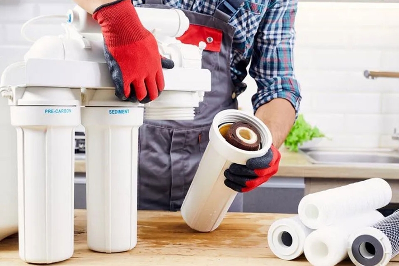 Máy lọc nước kêu to - 06