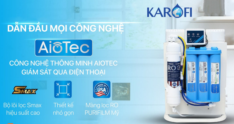 máy lọc nước lắp âm 6