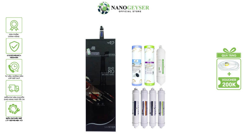 Máy lọc nước Nano Geyser