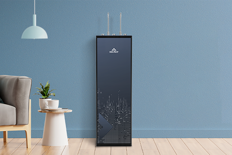 Máy lọc nước nóng lạnh RO Hydrogen Hòa Phát 11 lõi HPN666 cung cấp 20 lít nước mỗi giờ