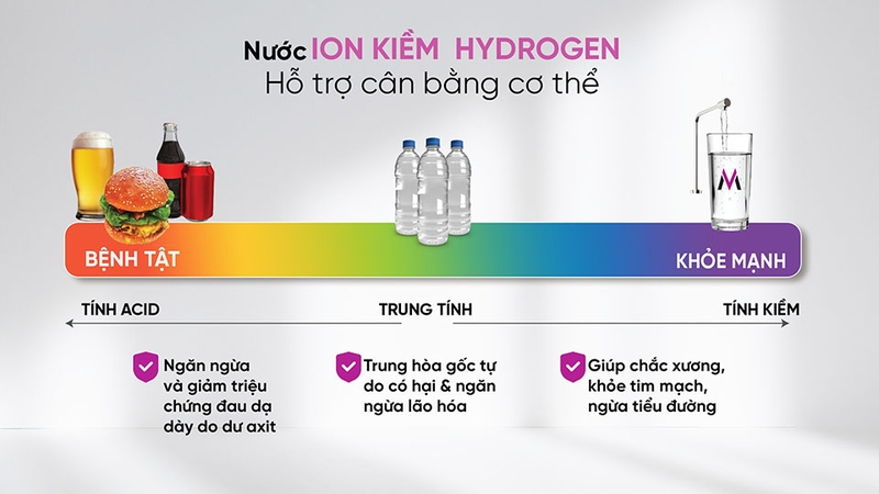 Máy lọc nước nóng lạnh RO Hydrogen ion kiềm Mutosi 10 lõi MP-S1021H (hình 3)