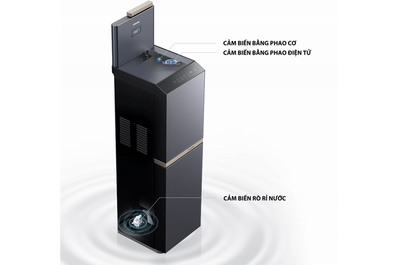 Máy lọc nước nóng lạnh RO Hydrogen Toshiba 10 Lõi TWP-W2398SVN(M) (hình 7)