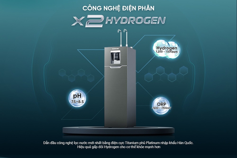 Máy lọc nước nóng lạnh RO UltraX Sunhouse 11 lõi SHA76658SH (hình 4)