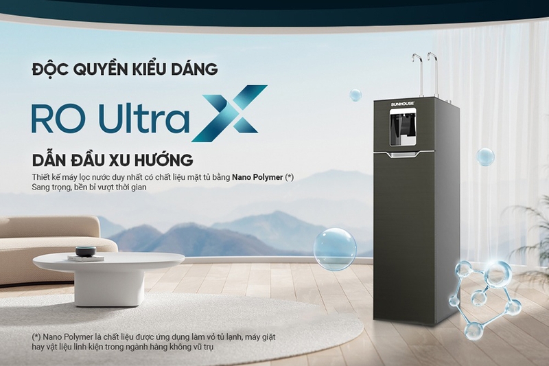 Máy lọc nước nóng lạnh RO UltraX Sunhouse 11 lõi SHA76658SH (hình 3)