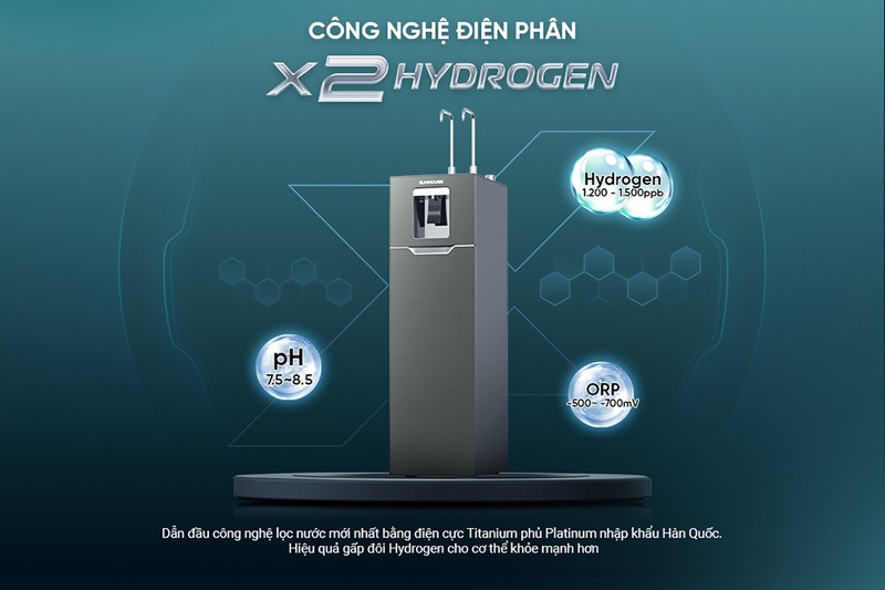 Máy lọc nước nóng lạnh RO UltraX Sunhouse 11 lõi SHA76668SH (hình 4)