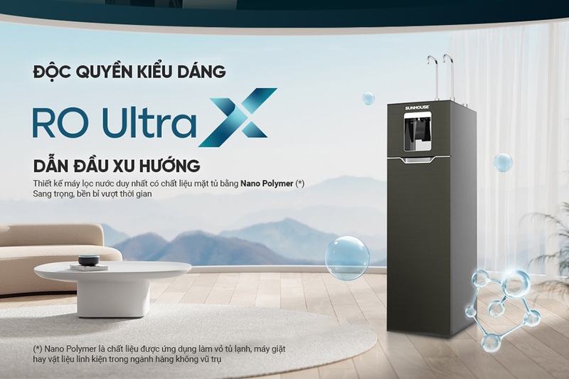 Máy lọc nước nóng lạnh RO UltraX Sunhouse 11 lõi SHA76668SH (hình 3)