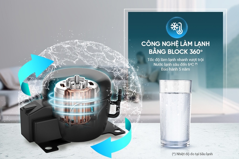 Máy lọc nước nóng lạnh RO UltraX Sunhouse 11 lõi SHA76668SH (hình 6)