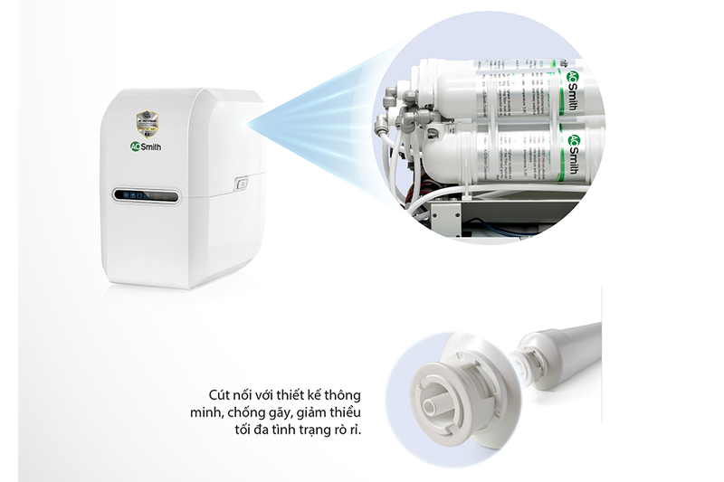 Máy lọc nước RO A.O. Smith 5 lõi E2 (hình 9)