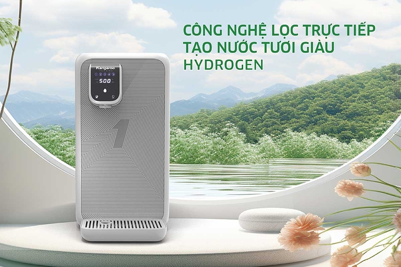 Máy lọc nước RO Hydrogen Kangaroo 5 lõi KG400HD (hình 2)