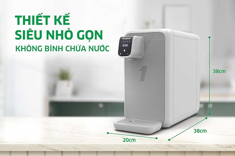 Máy lọc nước RO Hydrogen Kangaroo 5 lõi KG400HD (hình 3)