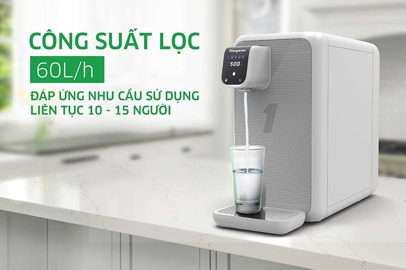 Máy lọc nước RO Hydrogen Kangaroo 5 lõi KG400HD (hình 5)