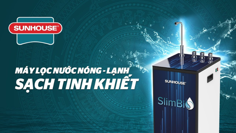 Máy lọc nước Sunhouse nóng lạnh 1