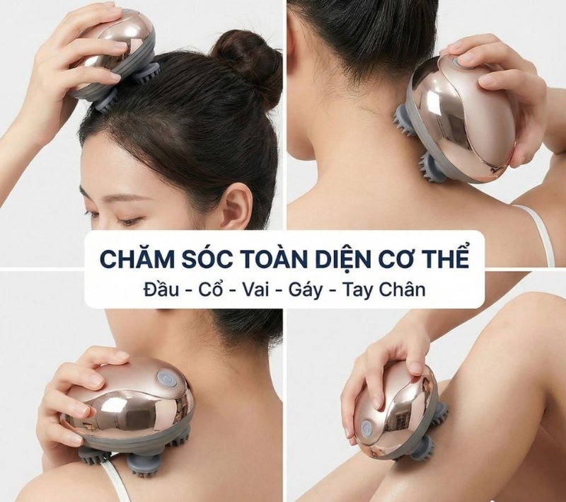 Máy massage đầu Kachi MK399 - hình 5
