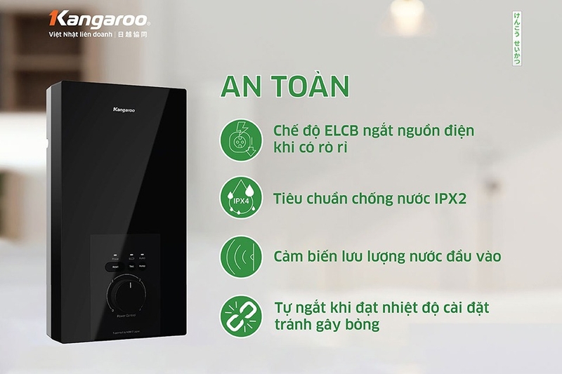 Máy nước nóng Kangaroo (hình 11)