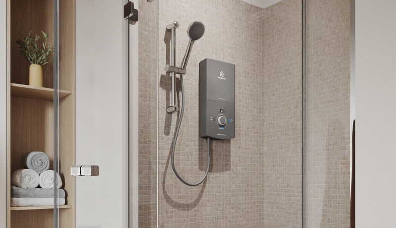 may nuoc nong truc tiep ariston aures premium 45p space 4500w