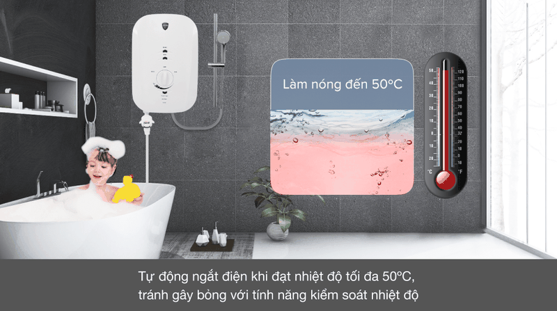 may nuoc nong truc tiep ferroli mido msp 45s