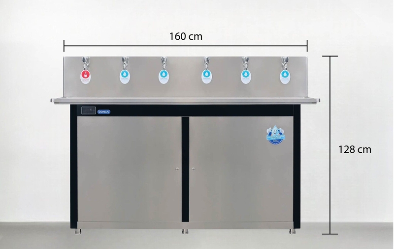 máy nước uống nóng lạnh 6 vòi hình 3