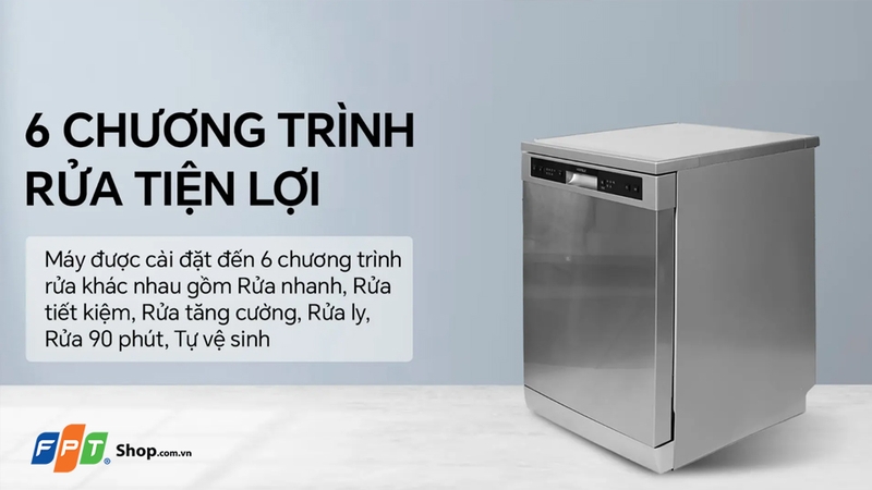 Máy rửa bát độc lập 12 bộ Hafele HDW-F60G