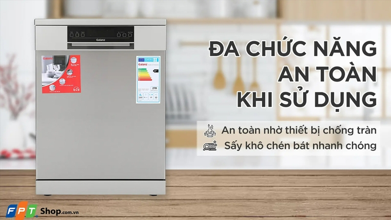 Máy rửa bát độc lập 15 bộ Galanz W60B1A401M-AE5(SS)