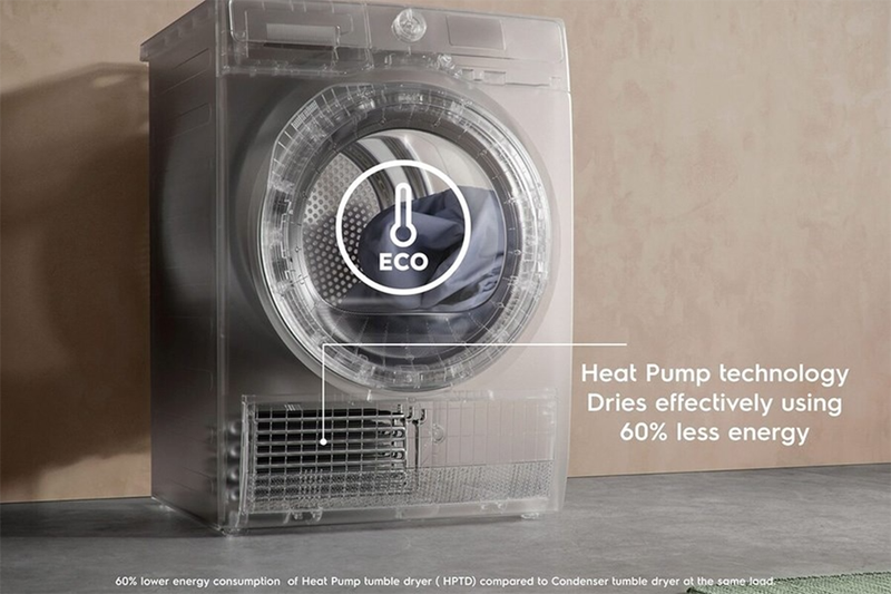 Máy sấy bơm nhiệt Electrolux UltimateCare 8 kg EDH803J5SC (hình 5)