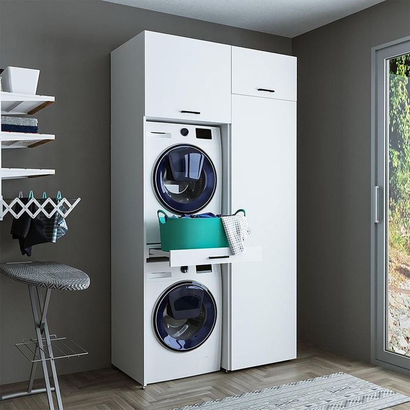 Máy sấy chồng lên máy giặt 2