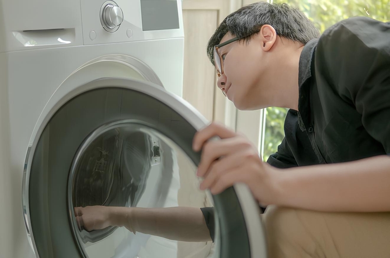 máy sấy có tiếng kêu lọc cọc hình 4