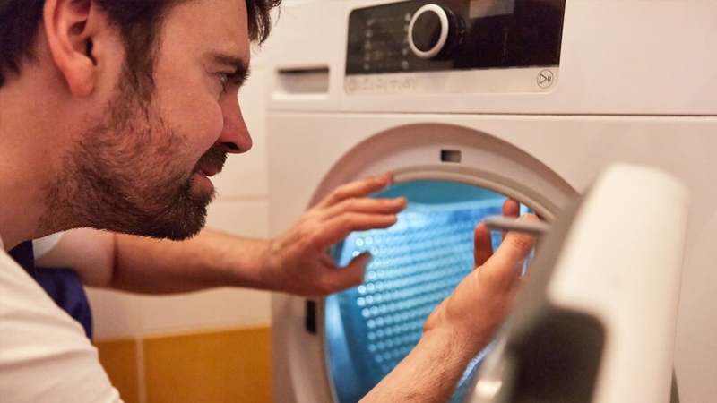 Kiểm tra lồng sấy và trục quay