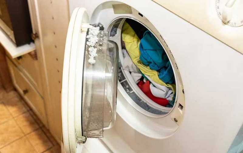 Máy sấy đang chạy báo lỗi - 04