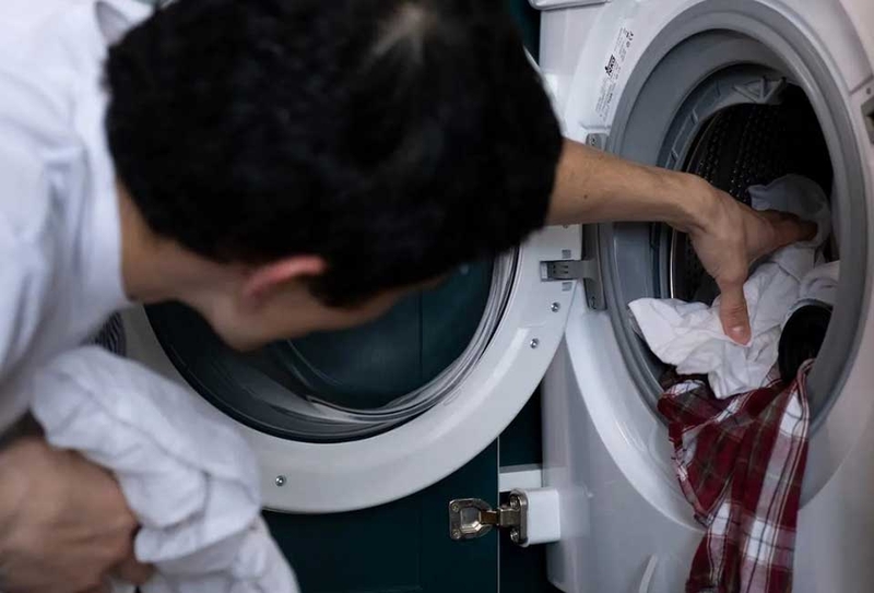 Máy sấy đang chạy báo lỗi - 02