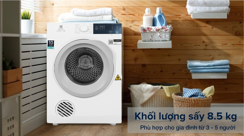 Máy sấy quần áo có tính năng úp ngược 3