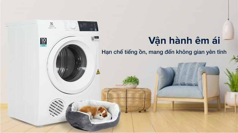 Máy sấy quần áo có tính năng úp ngược 4