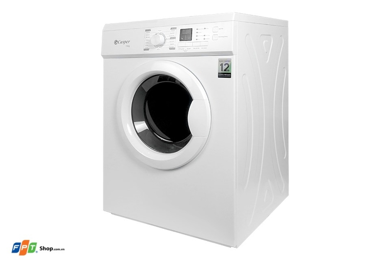 Casper TD-72VWD có khối lượng sấy 7,2 kg và 16 chương trình, phù hợp với gia đình 2 đến 3 người