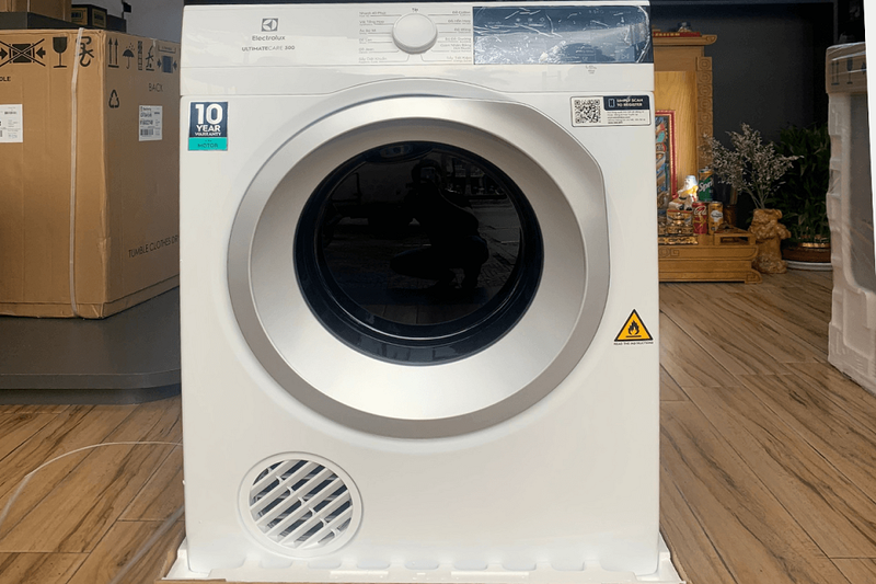 lưu ý khi test lỗi máy sấy Electrolux