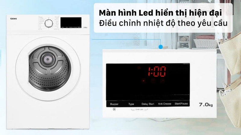 Máy sấy quần áo Galanz của nước nào ảnh 7