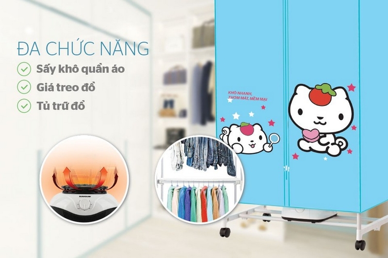 Máy sấy quần áo Sunhouse SHD2702 6