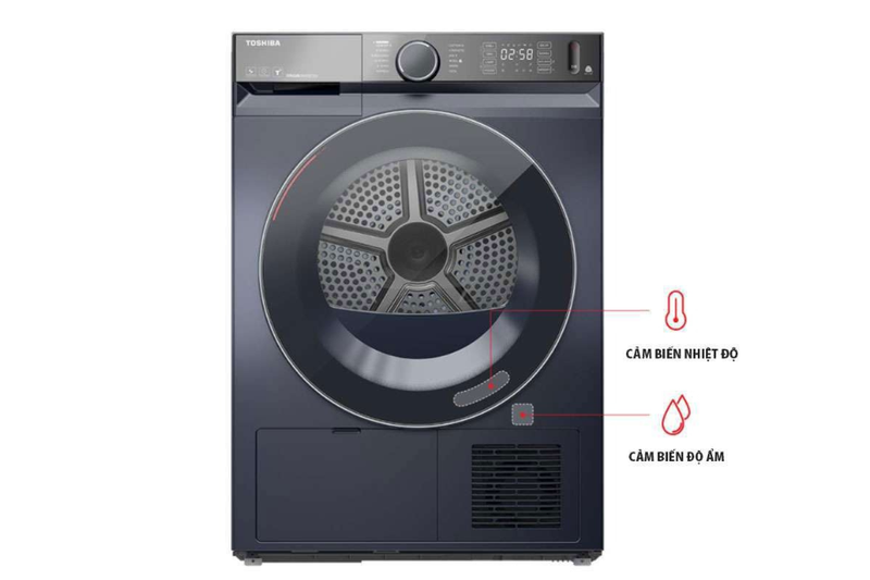 Máy sấy bơm nhiệt Toshiba 10 Kg TD-BP110GHV(MG) 5