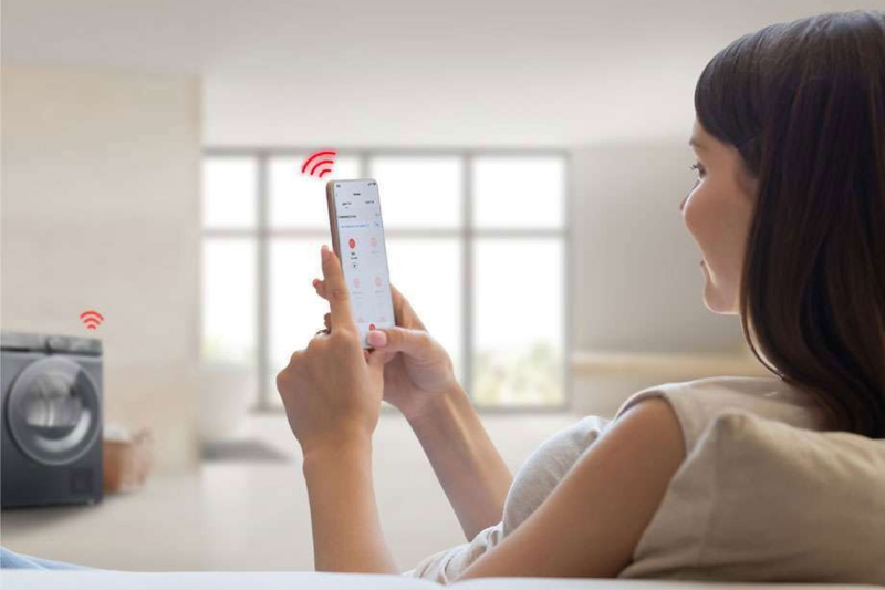 Máy sấy bơm nhiệt Toshiba 10 Kg TD-BP110GHV(MG) 8