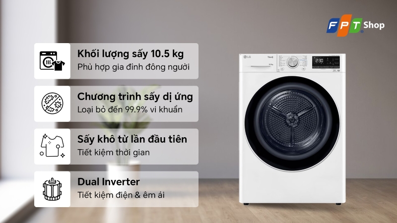 Máy sấy quần áo tốt nhất 2025 (hình 4)