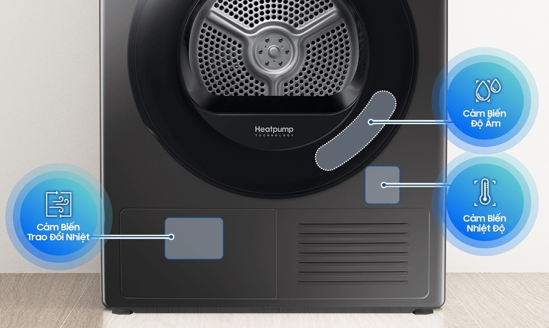 máy sấy Samsung không lên nguồn hình 3