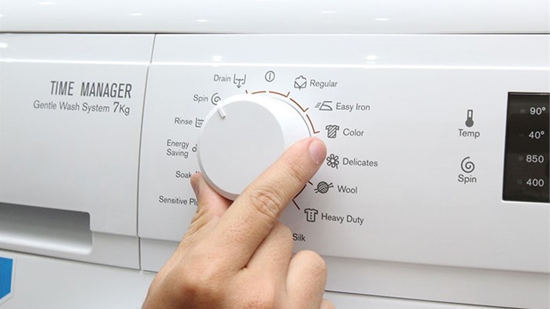 Chọn chương trình sấy phù hợp