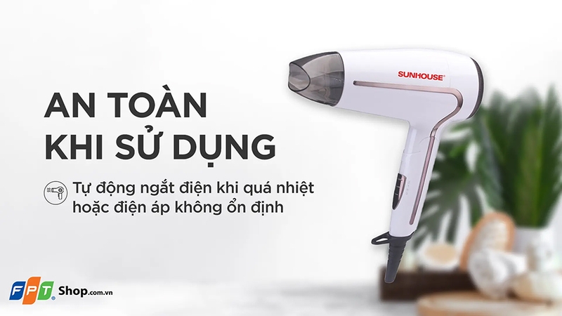 Máy sấy tóc Sunhouse có tốt không - 05
