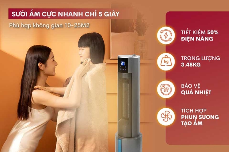 Máy sưởi cho bé - 04