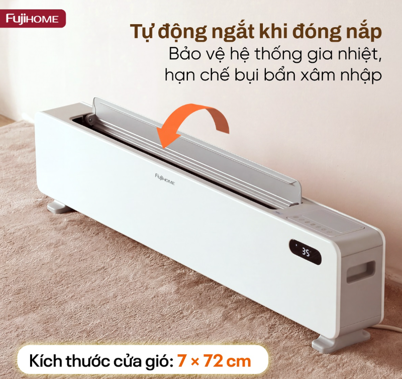 Máy sưởi Fujihome SH998E 2200W - hình 10